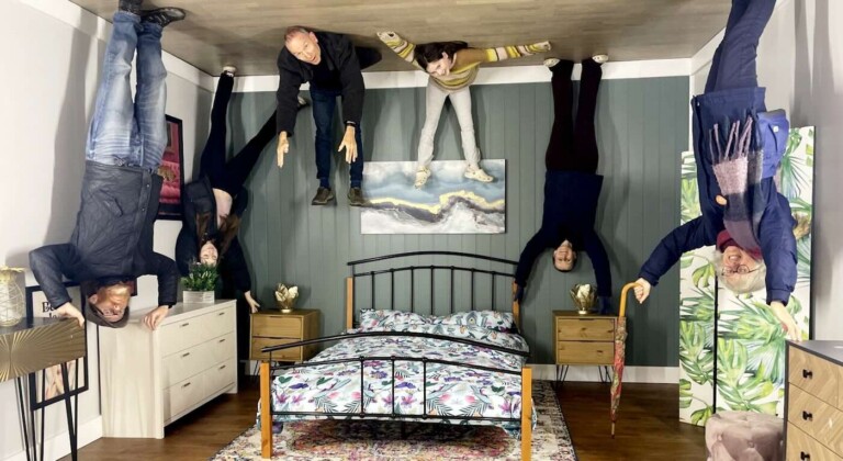 New Upside Down House Opens – Take Fabulous Photos And Walk on the Ceiling (LOOK)