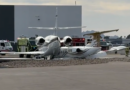 One confirmed dead after private jets collide at US airport