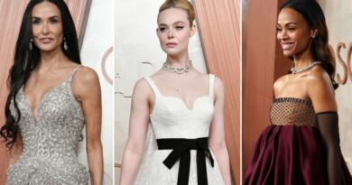 The top five Oscars best dressed plus one Celine Dion award winner